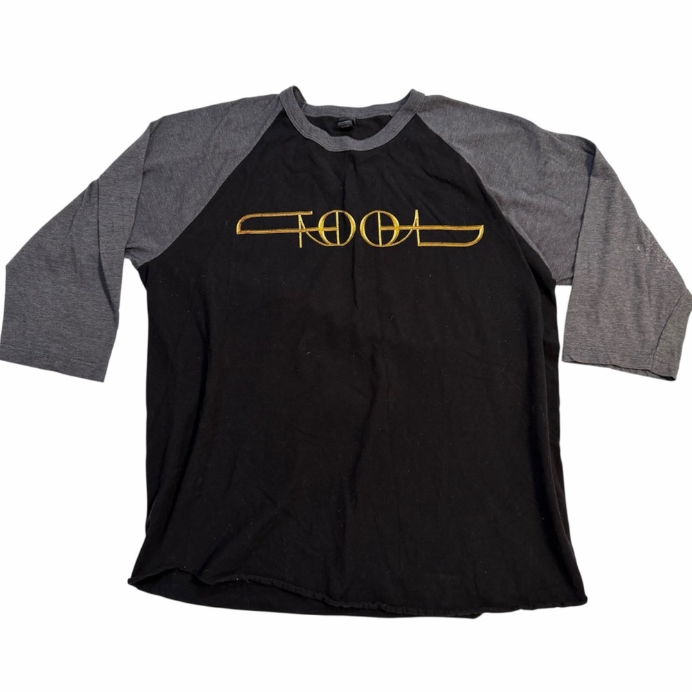 tultex Tool Los Angeles Concert T Shirt 3/4 Sleeve Baseball Raglan XL Torch 2019